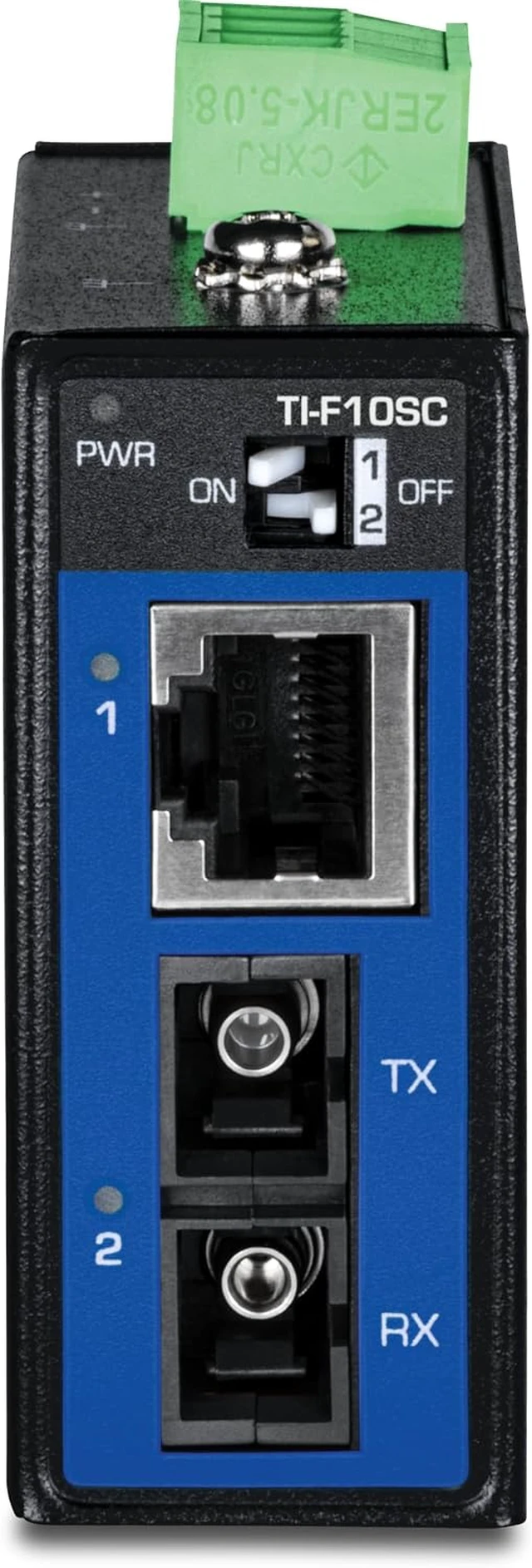 Alt view image 4 of 7 - TRENDnet Industrial 100Base-FX Multi-Mode SC Fiber Converter,TI-F10SC