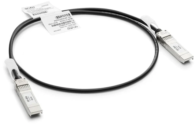 Main image of Hewlett Packard Enterprise Aruba Instant On 10G DAC Cable for Connections up to 1 Meter (R9D19A)
