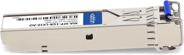 Alt view image 6 of 7 - AddOn Meraki Now Cisco MA-SFP-1GB-LX10 Compatible 1000Base-LX SFP Transceiver (SMF, 1310nm, 10km, LC, DOM) MA-SFP-1GB-LX10-AO