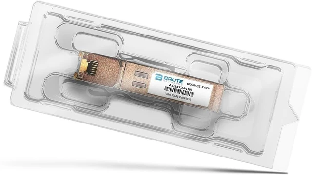 Alt view image 2 of 3 - AGM734-BN - 1000BASE-T 100m RJ45 SFP Transceiver (Compatible with OEM PN# AGM734)