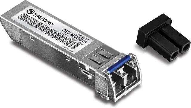Alt view image 5 of 7 - TRENDnet Hardened Industrial 100/1000 Base-T to SFP Media Converter with TRENDnet 10km SFP to RJ45 Mini-GBIC Single-Mode LC Gigabit Module