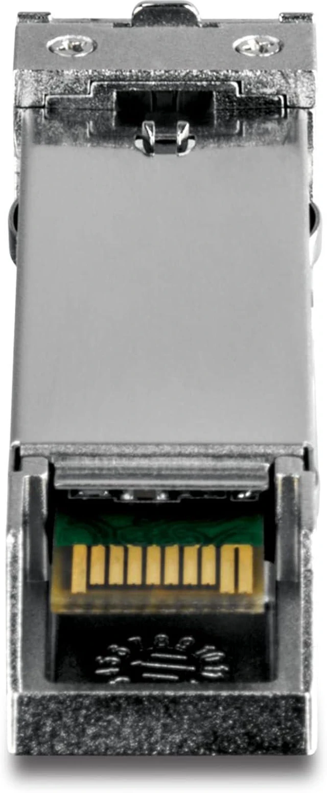 Alt view image 7 of 7 - TRENDnet Hardened Industrial 100/1000 Base-T to SFP Media Converter with TRENDnet 10km SFP to RJ45 Mini-GBIC Single-Mode LC Gigabit Module