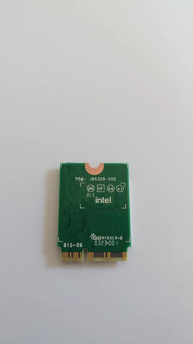 Alt view image 4 of 6 - Intel WI-FI 7 BE201 2230 2x2 BE BT No VP