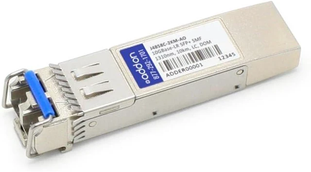 Main image of AddOn HP J4858C-2KM Compatible TAA Compliant 1000Base-MX SFP Transceiver (MMF, 1310nm, 2km, LC, DOM)