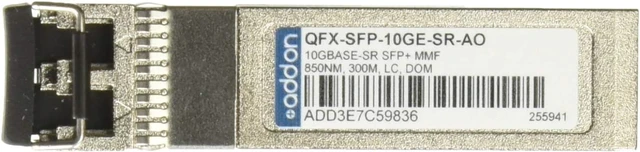 Main image of Addon-Networking LC MultiMode SFP+ Transceiver Module (QFX-SFP-10GE-SR-AO)