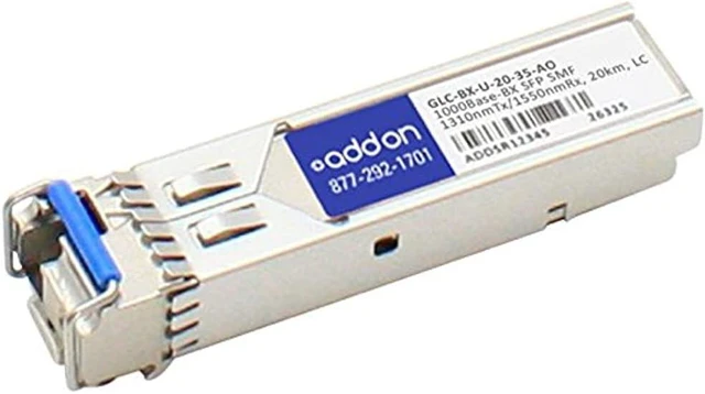 Main image of ADD-ON-COMPUTER PERIPHERALS Cisco GLC-BX-U Compatible SFP Transceiver (GLC-BX-U-20-35-AO)