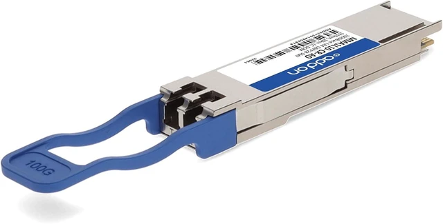Alt view image 5 of 7 - Add-On-Computer Peripherals, LlcMellanox MMA1L10-CR Compatible TAA Compliant 100GBase-LR4 QSFP28 Transceiver (SMF, 1295nm to 1309nm, 10km, LC, DOM), MMA1L10-CR-AO