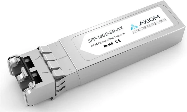 Main image of Axiom 10GBASE-SR SFP+ Transceiver for Juniper - SFP-10GE-SR