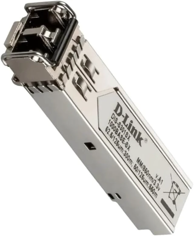 Alt view image 3 of 4 - D-Link 1-Port Mini-GBIC SFP to 1000BaseSX Multi-Mode 550M Fiber Transceiver - (DIS-S301SX)