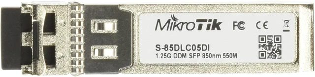 Main image of Generic S-85DLC05D MikroTik Compatible 1000BASE-SX SFP 850nm 550m Transceiver