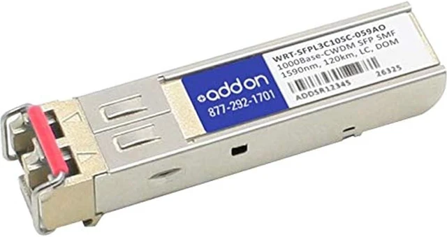Main image of Add on Jdsu Wrt-Sfpl3c10sc-059 Compatible Taa Compliant 1000Base-Cwdm Sfp Transceiver (