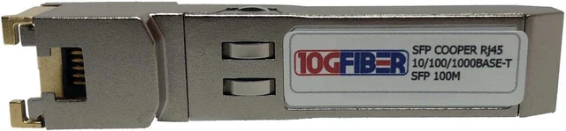 Main image of AddOn Cisco GLC-FE-100FX-RGD Compatible TAA Compliant 100Base-FX SFP Transceiver (MMF, 1310nm, 2km, LC, Rugged)