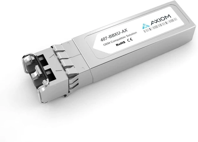 Main image of Axiom 407-BBXU-AX 25GBase-SR SFP28 Transceiver for Dell - 850nm & 100 m