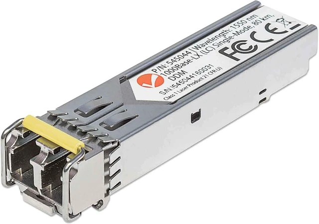 Main image of Intellinet Gigabit Fiber Sfp+ Optical Transceiver Module, 1000Base-Lx (Lc) Port,
