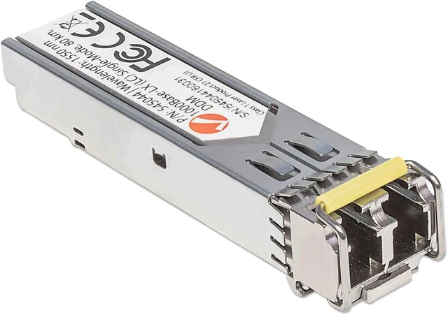 Alt view image 2 of 4 - Intellinet Gigabit Fiber Sfp+ Optical Transceiver Module, 1000Base-Lx (Lc) Port,