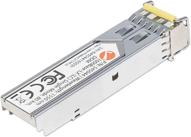 Alt view image 3 of 4 - Intellinet Gigabit Fiber Sfp+ Optical Transceiver Module, 1000Base-Lx (Lc) Port,