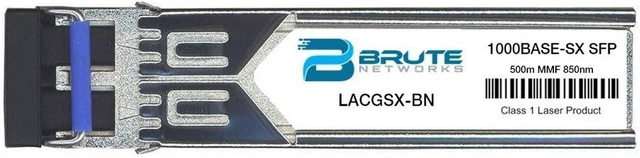Main image of LACGSX-BN - 1000BASE-SX 500m 850nm SFP Transceiver (Compatible with OEM PN# LACGSX)
