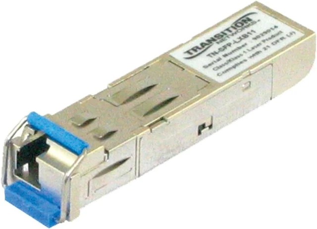 Alt view image 4 of 6 - Lantronix SFP Transceiver Module - Hot-swappable SFP transceiver module for Gigabit/Fast Ethernet; fiber (duplex or BiDi, LC) or copper (1000Base-T, RJ45) per variant - 1000Base-SX, 850nm, ~550m du...