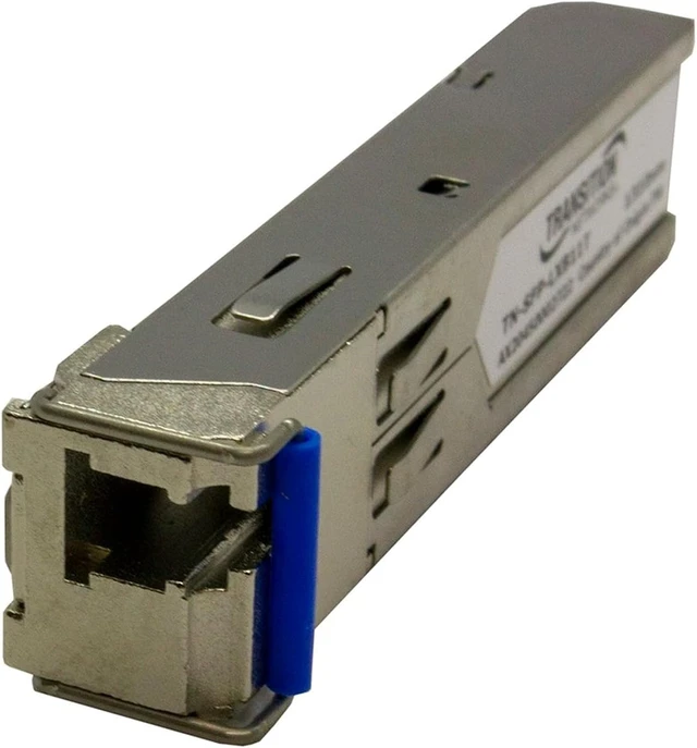 Alt view image 3 of 6 - Lantronix SFP Transceiver Module - Hot-swappable SFP transceiver module for Gigabit/Fast Ethernet; fiber (duplex or BiDi, LC) or copper (1000Base-T, RJ45) per variant - 1000Base-SX, 850nm, ~550m du...