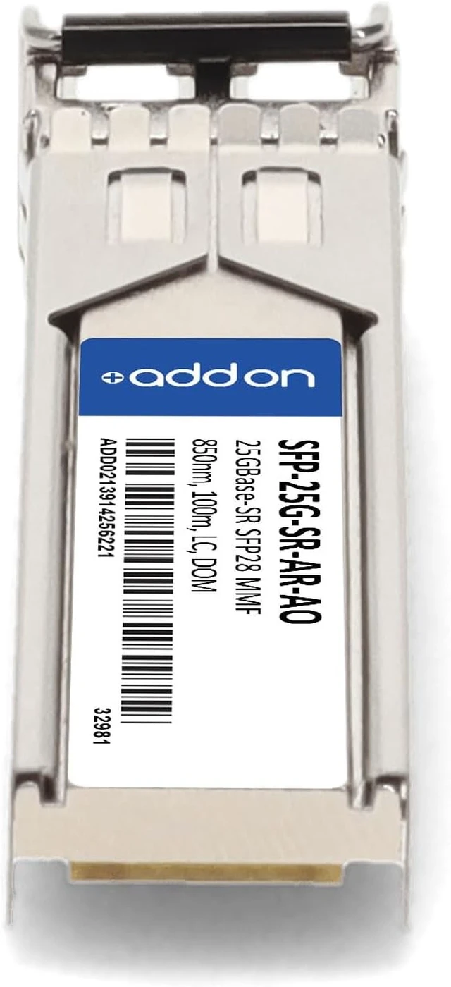 Alt view image 4 of 7 - Add On - Sfp28 Transceiver Module - 25 Gigabit Ethernet (SFP-25G-SR-AR-AO)