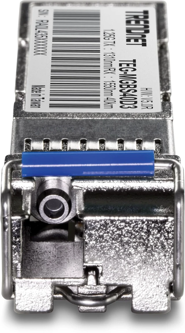 Alt view image 4 of 5 - TRENDnet SFP to RJ45 Dual Wavelength Single-Mode LC Module,TEG-MGBS40D3
