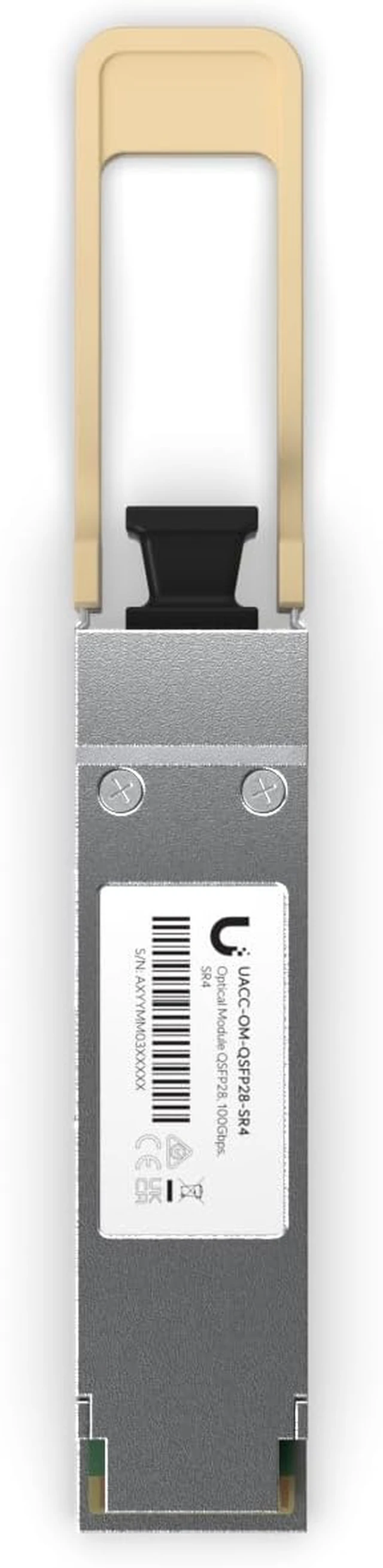 Alt view image 3 of 3 - Ubiquiti UACC-OM-QSFP28-SR4 100G Multi-Mode Optical Module