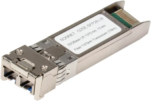 Main image of Sonnet SFP28 Transceiver (Long-Range 10km, Fiber)