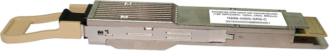 Alt view image 3 of 4 - Tripp Lite Eaton Series 400GBase-SR8 Cisco Compatible QSFP-DD Transceiver Module, MPO/APC Multimode Fiber MMF, 400 Gbps, 850 nm, 328 Feet / 100 Meter Length, 3-Year Warranty (N286-400G-SR8-C)