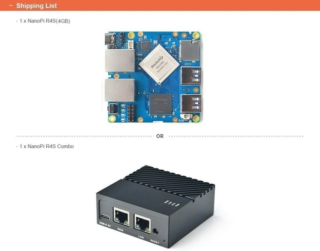 Alt view image 7 of 7 - FriendlyElec NanoPi R4S(with MAC chip)