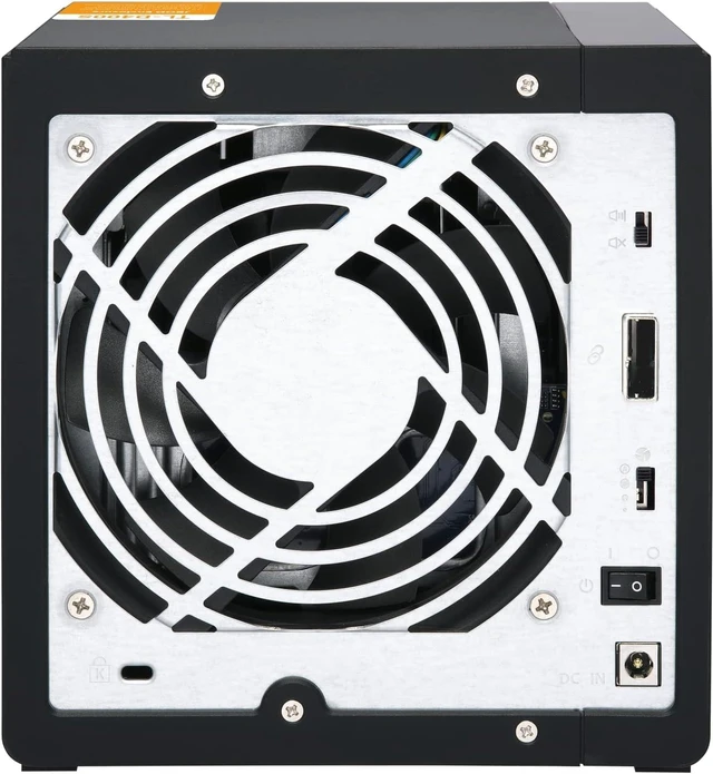 Alt view image 2 of 7 - QNAP TL-D400S 4 Bay SATA 6Gbps JBOD Storage Enclosure. PCIe SATA Expansion Card (QXP-400eS-A1164) Included