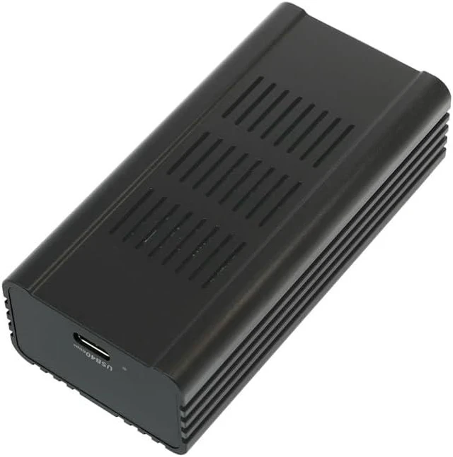 Alt view image 4 of 6 - USB 4.0 Type-C to 10 Gigabit SFP+ Port Fiber Ethernet Network Adapter USB-C to 10GbE for USB4/Thunderbolt 3/4/5, Aluminum Housing, Bus Powered, Backward Compatible with Multi Gigabit Networks