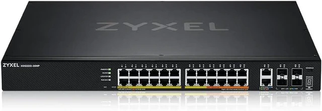 Main image of Zyxel 24-Port PoE Gigabit Switch