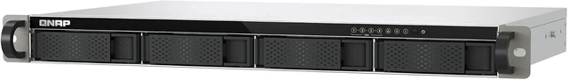 Main image of QNAP TS-433eU-US Compact 1U Short-Depth Rackmount 2.5GbE NAS