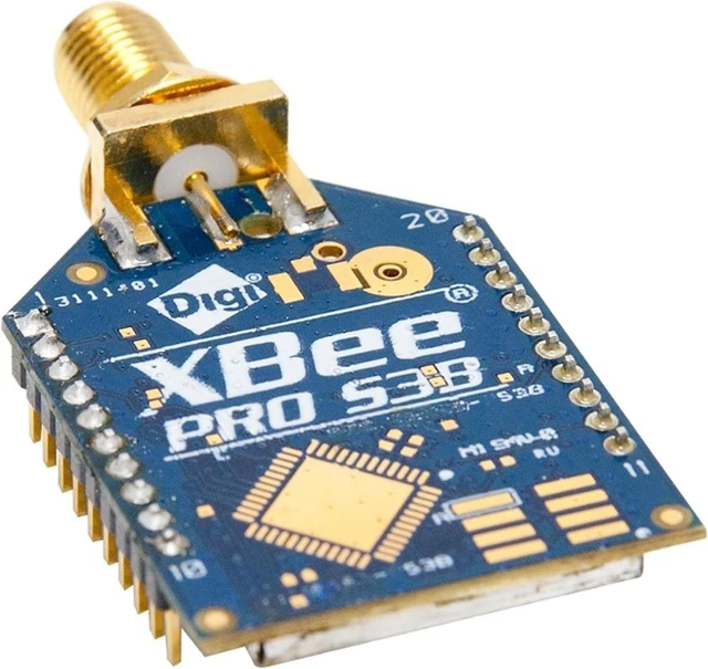 Main image of DIGI XBP9B-DMST-012 RF TXRX Module, XBee-PRO 900HP (S3B) DigiMesh- for Brazil ONLY-, 905/920MHz, Brazil, 250mW, RPSMA, 200Kbps