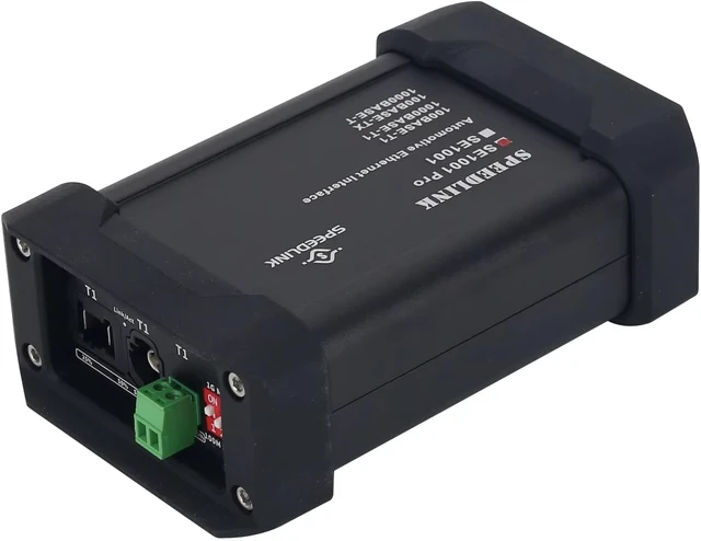 Alt view image 4 of 4 - 1000/100Base-T1 Automotive Ethernet Media Converter to RJ45 100Mbps/1Gbps - SE1001 Pro