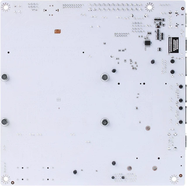 Alt view image 5 of 6 - StoneStorm 8-Bay NAS Mini-ITX Motherboard with fan, 10GB AQC113C NIC, Dual 2.5GbE port, DDR5 MAX 48G, Dual M.2 NVMe 2280, PCI-E x4, Type-C 10Gbps, Dual 4K Display, TF slot (N150 with 2 SFF-8643 cable)