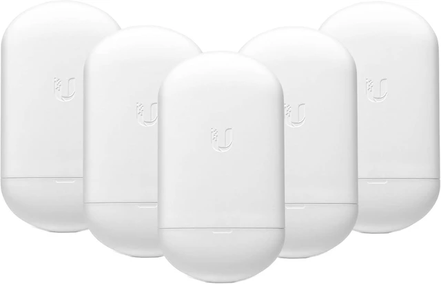Main image of Ubiquiti Networks airMAX 5G NS ac loco 5-Pack CPE with 13 dBi Antenna, 450+, LOCO5AC-5 (CPE with 13 dBi Antenna, 450+ Mbps, PoE Injector not Included)