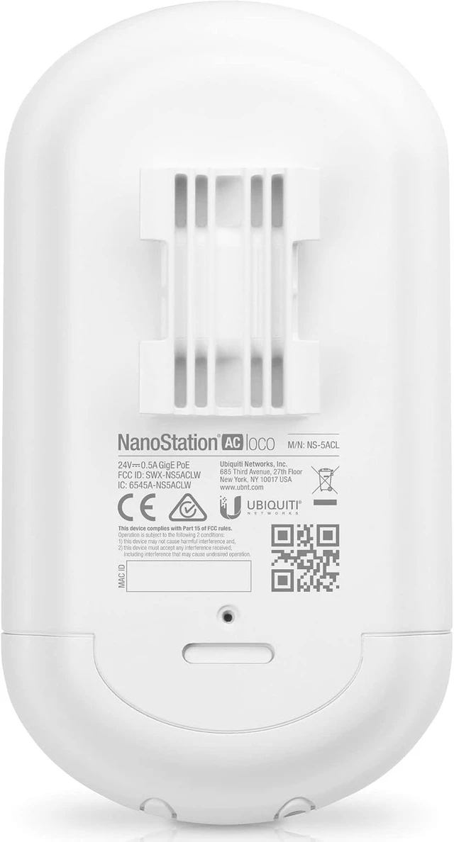 Alt view image 4 of 6 - Ubiquiti Networks airMAX 5G NS ac loco 5-Pack CPE with 13 dBi Antenna, 450+, LOCO5AC-5 (CPE with 13 dBi Antenna, 450+ Mbps, PoE Injector not Included)