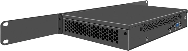 Alt view image 3 of 6 - FakestarPC 1U 9.5 Inch Rack-Mounted Firewall Appliance Mini PC Alder Lake N150 4xi226-V 2.5G Gateway Network Security Server