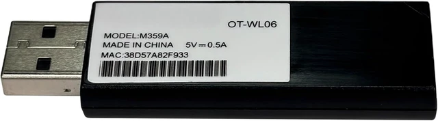 Alt view image 2 of 4 - Tekswamp USB Wi-Fi Module OT-WL06 M359A for TM-T88VI TM-T20III TM-M30II Label Printers