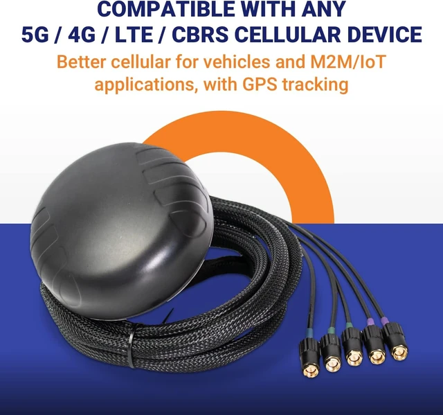Alt view image 4 of 7 - Poynting Puck-5 5-in-1 Transportation & M2M/IOT Antenna