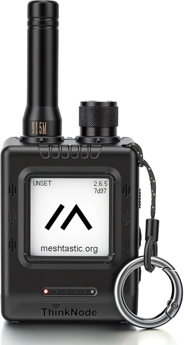 Main image of ThinkNode M1 LoRa Meshtastic Device Pre-Installed Firmware Integrated Design with GPS Bluetooth SX1262 nRF52840 1.54" E-Ink Display 1200mAh Battery 915MHz Antenna for Wireless Communication