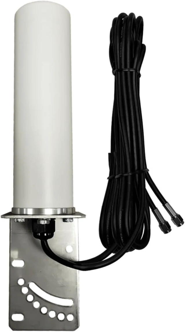 Main image of M19B MIMO 2 x Cellular 4G LTE CBRS 5G NR Antenna w / 16ft Coax Cables - SMA Male