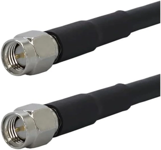 Alt view image 3 of 3 - M19B MIMO 2 x Cellular 4G LTE CBRS 5G NR Antenna w / 16ft Coax Cables - SMA Male