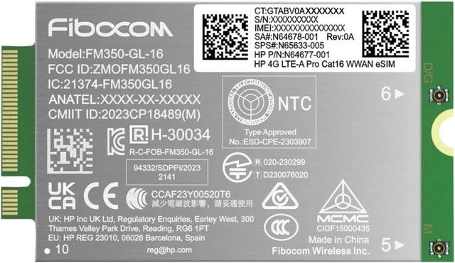 Main image of HP 4G LTE-A Pro Cat16 WWAN Networking Router