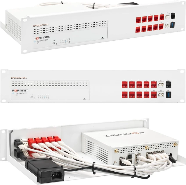 Main image of Rackmount.IT Kit Compatible with FortiGate 80F-POE / 81F-POE