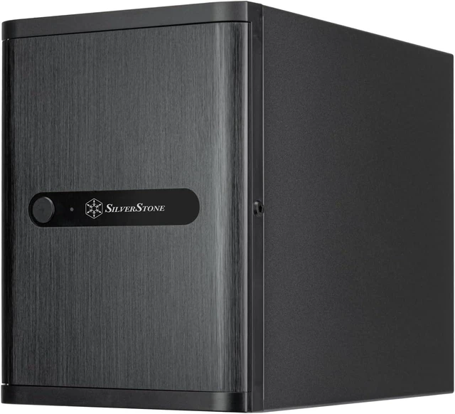 Main image of SilverStone Technology CS240 4-Bay U.2 Tri-Mode Hot-Swap High-Performance Mini-ITX NAS Chassis, SST-CS240B