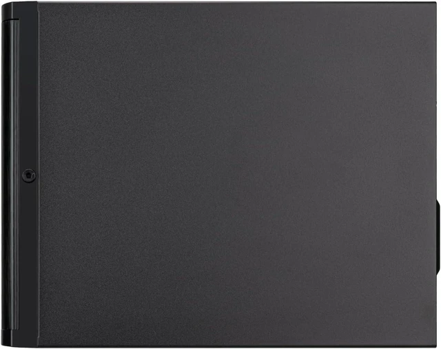 Alt view image 3 of 7 - SilverStone Technology CS240 4-Bay U.2 Tri-Mode Hot-Swap High-Performance Mini-ITX NAS Chassis, SST-CS240B