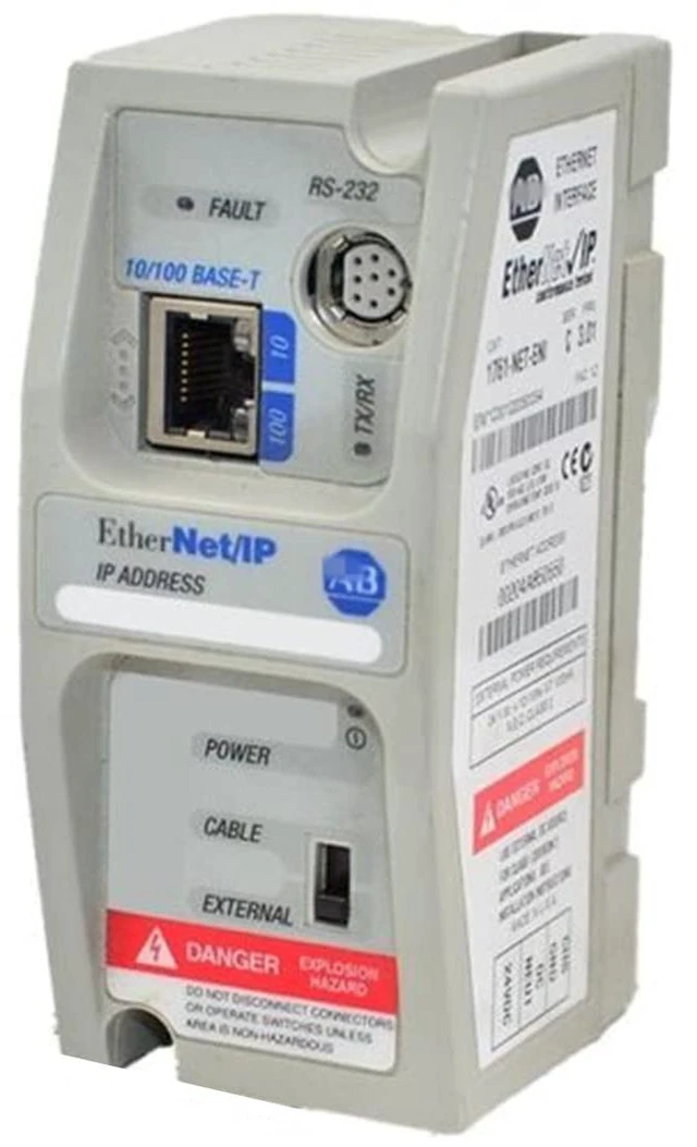 Main image of 1761-NET-ENI Ethernet Interface Module 1761-NET-ENI PLC Module Sealed in Box One Year Warranty