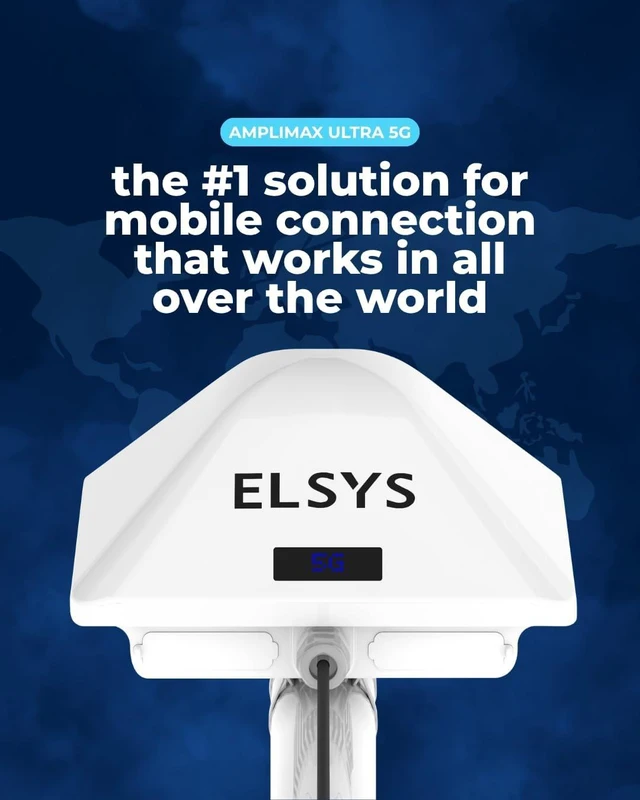 Alt view image 7 of 7 - ELSYS AMPLIMAX 5G Ultra Modem FWA Two SIM Card Slot + eSIM - Speed Download 840